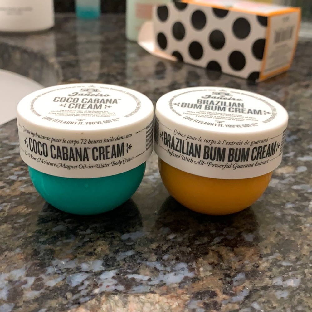 Sephora Sol Janeiro body cream set 25mlX2